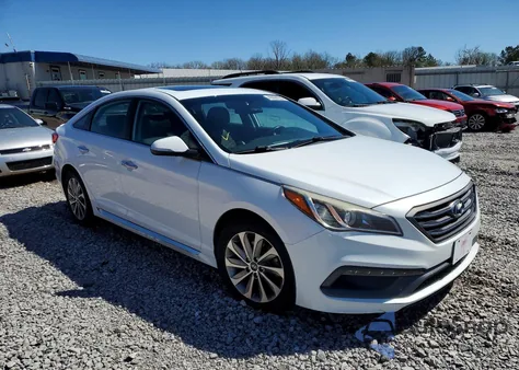 2017 Hyundai Sonata Sport z USA, uszkodzony, nr VIN 5NPE34AF3HH485160